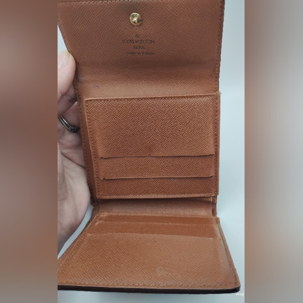 Louis Vuitton Porte Monnaie Billet Carte Monogram Bifold Credit Card Wallet - Picture 5 of 5